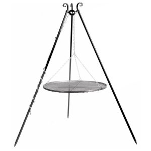 Driepoot 180 cm met stalen grillrooster